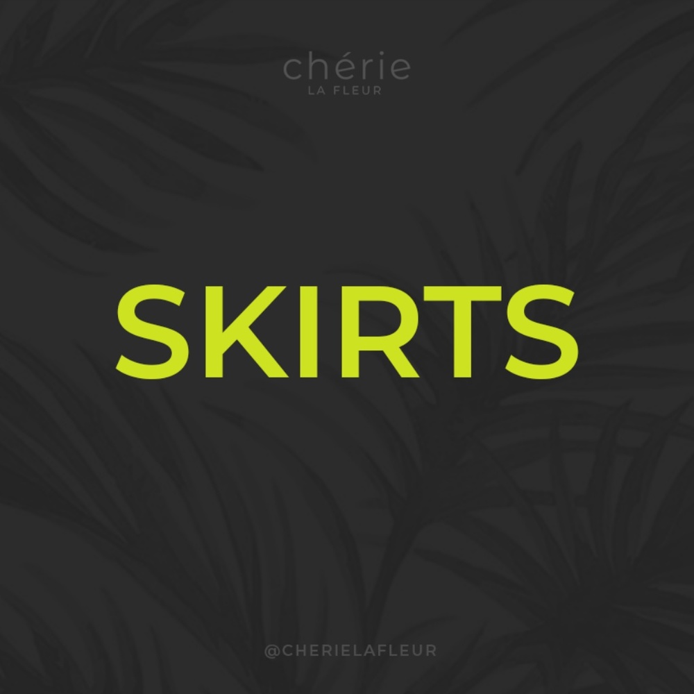 Cherie La Fleur Skirts